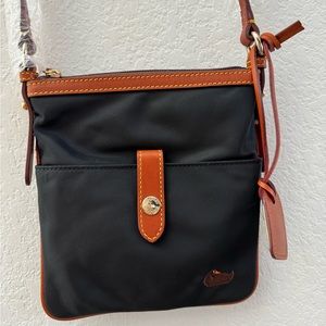 Dooney & Bourke Black Nylon Crossbody Bag